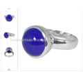 Blue Onyx Gemstone 925 Bijoux en argent sterling